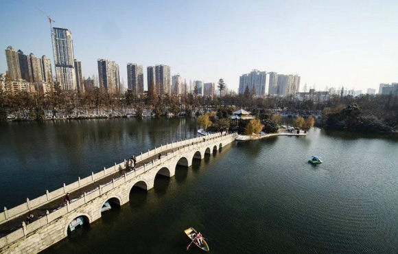 合肥市逍遙津、杏花公園水環(huán)境治理工程順利通過竣工驗收